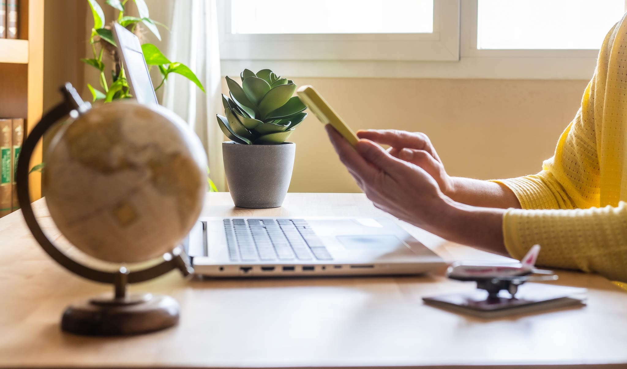 Personalized travel itinerary with maps, destination notes, and vacation planning materials.